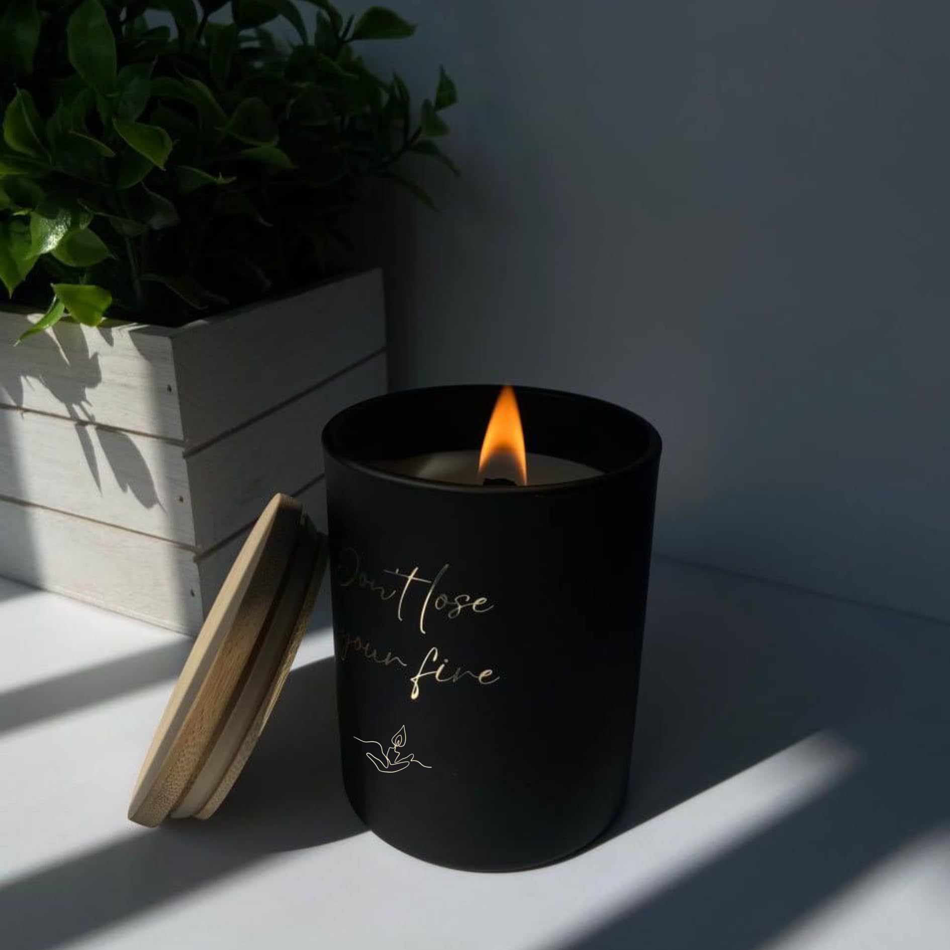 100% Natural Soy Wax Candle, Valentines Day Gifts for Women & Men, Candles for Home